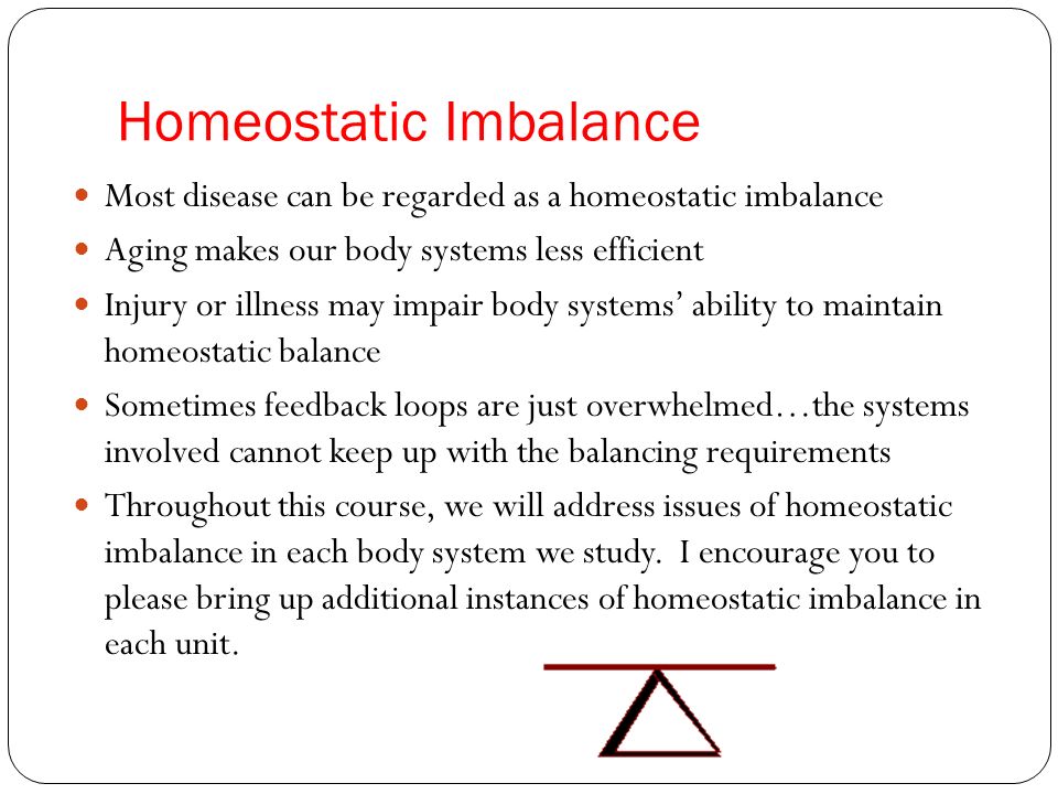 Homeostatic Imbalances Case Study Solution & Analysis